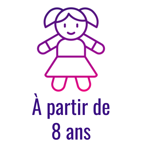 A partir de 8 ans